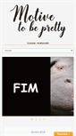 Mobile Screenshot of motivetobepretty.com
